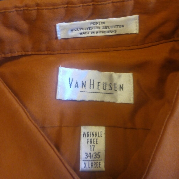 Nice Poplin Van Heusen Dress Shirt - Picture 3 of 3
